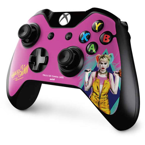 DC Comics Harley Quinn Movie Character Poster Xbox One Controller Skin