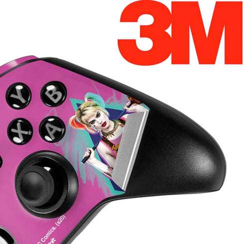 DC Comics Harley Quinn Movie Character Poster Xbox One Elite Controller Skin