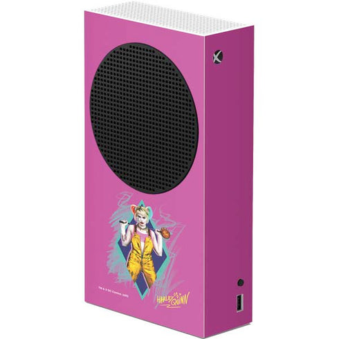 DC Comics Harley Quinn Movie Character Poster Xbox Series S Console Skin