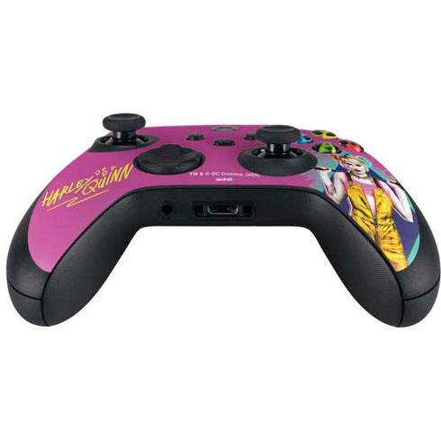 DC Comics Harley Quinn Movie Character Poster Xbox Series X Controller Skin