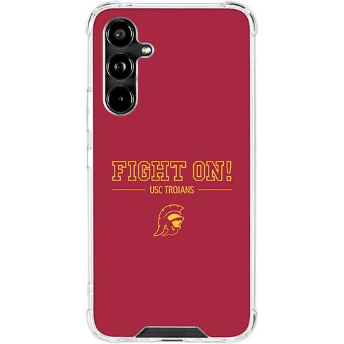University of Southern California Fight On Galaxy A54 5G Clear Case