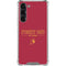 University of Southern California Fight On Galaxy S23 Plus Clear Case