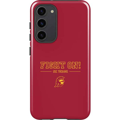 University of Southern California Fight On Galaxy S23 Plus Pro Case
