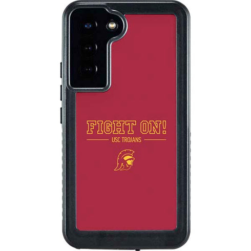 University of Southern California Fight On Galaxy S23 Plus Waterproof Case