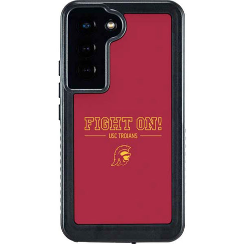 University of Southern California Fight On Galaxy S23 Waterproof Case