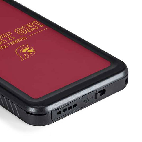 University of Southern California Fight On Galaxy S23 Waterproof Case