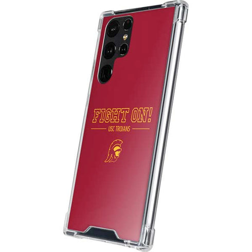 University of Southern California Fight On Galaxy S24 Ultra Clear Case