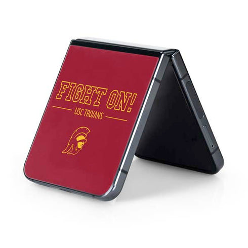 University of Southern California Fight On Galaxy Z Flip5 5G Skin
