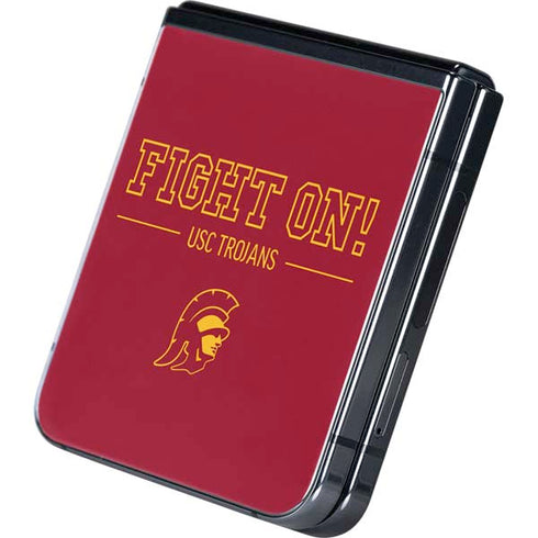 University of Southern California Fight On Galaxy Z Flip5 5G Skin