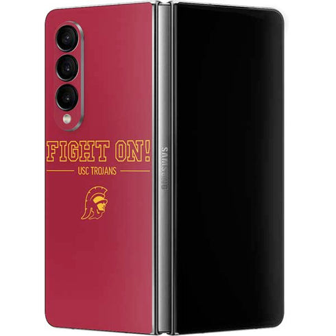 University of Southern California Fight On Galaxy Z Fold4 5G Skin