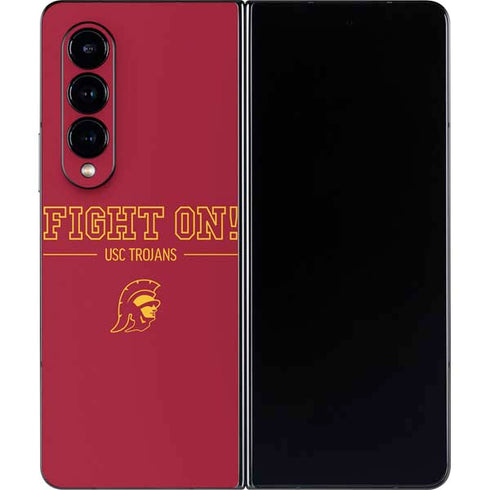 University of Southern California Fight On Galaxy Z Fold4 5G Skin