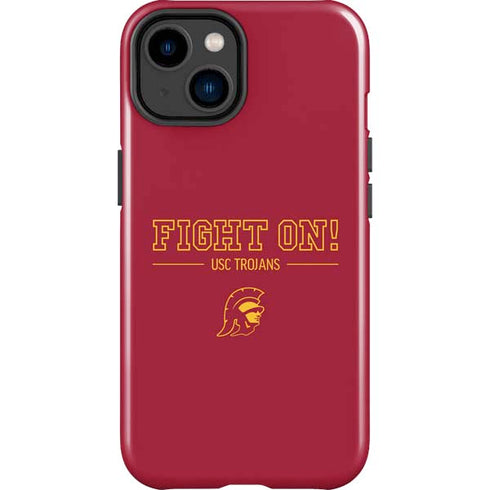 University of Southern California Fight On iPhone 14 Plus Impact Case
