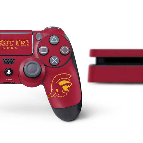 University of Southern California Fight On PS4 Slim Bundle Skin