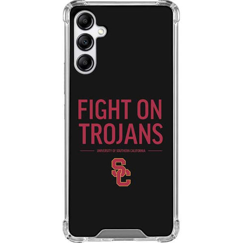 University of Southern California Fight On Trojans Galaxy A14 5G Clear Case
