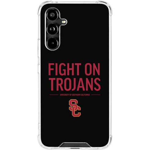 University of Southern California Fight On Trojans Galaxy A54 5G Clear Case