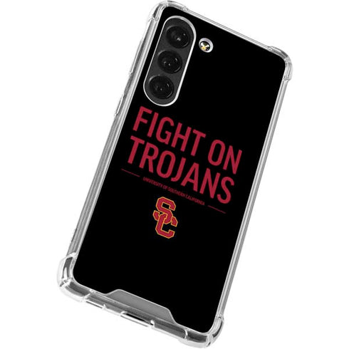 University of Southern California Fight On Trojans Galaxy S23 Clear Case
