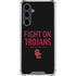 University of Southern California Fight On Trojans Galaxy S23 FE Clear Case