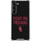 University of Southern California Fight On Trojans Galaxy S23 Plus Clear Case