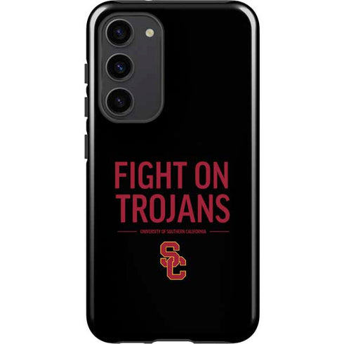 University of Southern California Fight On Trojans Galaxy S23 Plus Pro Case