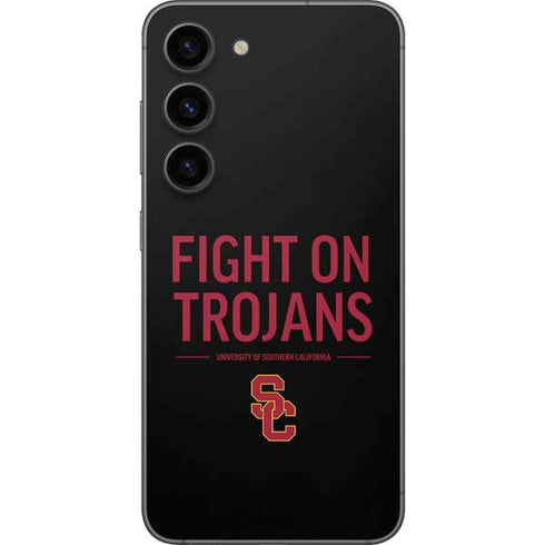 University of Southern California Fight On Trojans Galaxy S23 Skin