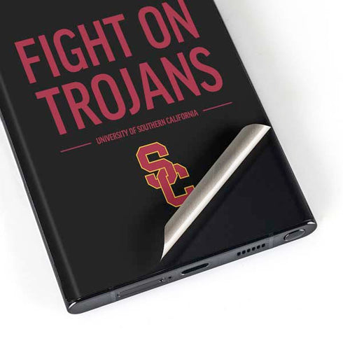 University of Southern California Fight On Trojans Galaxy S23 Ultra Skin