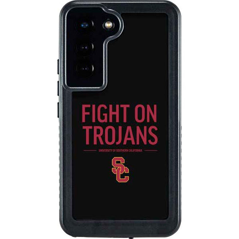 University of Southern California Fight On Trojans Galaxy S23 Waterproof Case