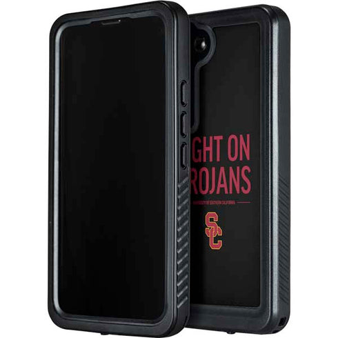 University of Southern California Fight On Trojans Galaxy S23 Waterproof Case