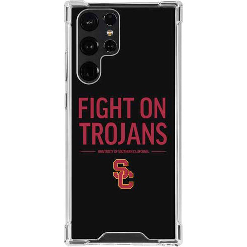 University of Southern California Fight On Trojans Galaxy S24 Ultra Clear Case