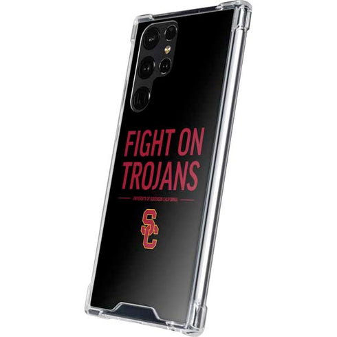 University of Southern California Fight On Trojans Galaxy S24 Ultra Clear Case
