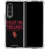 University of Southern California Fight On Trojans Galaxy Z Fold4 5G Clear Case