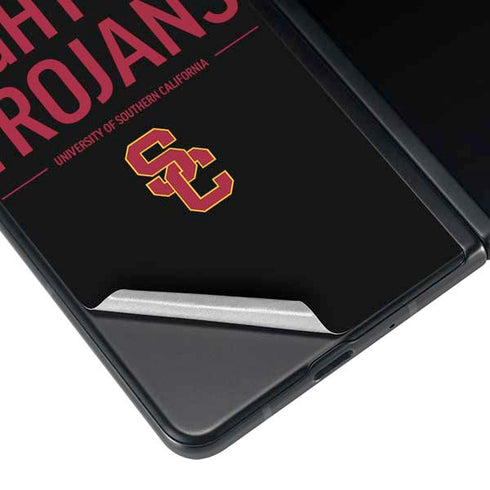 University of Southern California Fight On Trojans Galaxy Z Fold4 5G Skin
