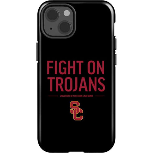 University of Southern California Fight On Trojans iPhone 15 Impact Case