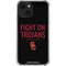 University of Southern California Fight On Trojans iPhone 14 Plus Clear Case
