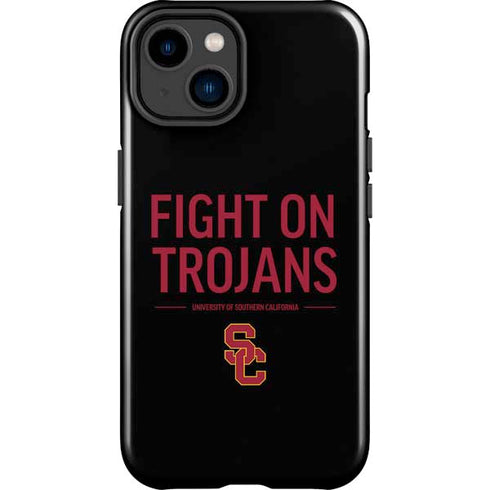 University of Southern California Fight On Trojans iPhone 15 Plus Impact Case