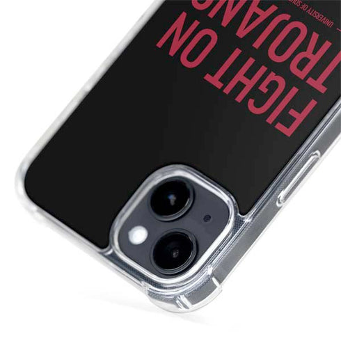 University of Southern California Fight On Trojans iPhone 15 Plus MagSafe Case