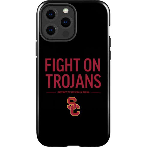 University of Southern California Fight On Trojans iPhone 15 Pro Max Impact Case