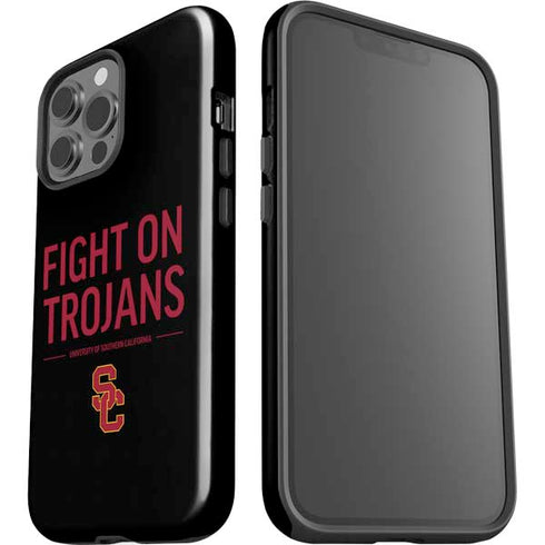 University of Southern California Fight On Trojans iPhone 15 Pro Max Impact Case