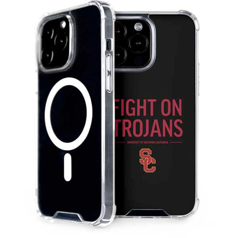 University of Southern California Fight On Trojans iPhone 14 Pro Max MagSafe Case