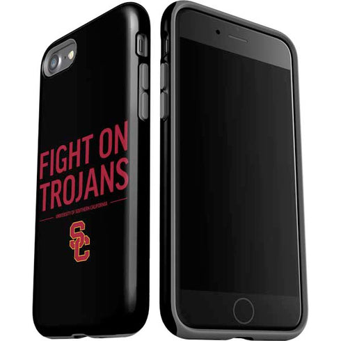 University of Southern California Fight On Trojans iPhone SE (2nd & 3rd Gen) Pro Case