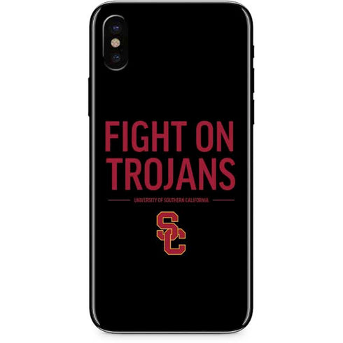 University of Southern California Fight On Trojans iPhone X Skin
