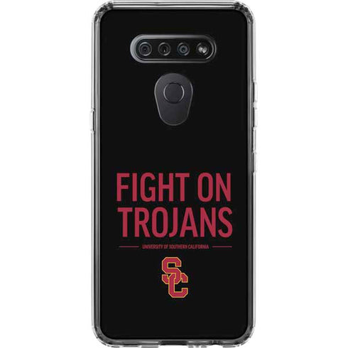 University of Southern California Fight On Trojans LG K51/Q51 Clear Case
