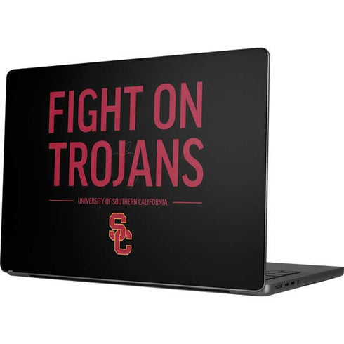 University of Southern California Fight On Trojans MacBook Pro 14in (2021-24) Skin