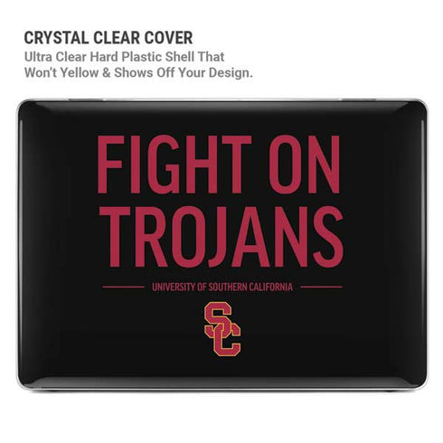 University of Southern California Fight On Trojans MacBook Pro 16in (2021-25) Case plus Skin