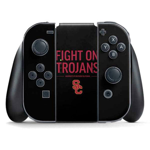 University of Southern California Fight On Trojans Nintendo Switch (2017-2021) Joy-Con Controller Skin