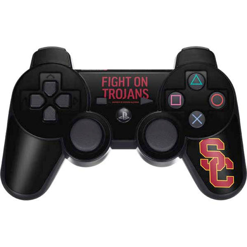 University of Southern California Fight On Trojans PS3 Dual Shock wireless controller Skin