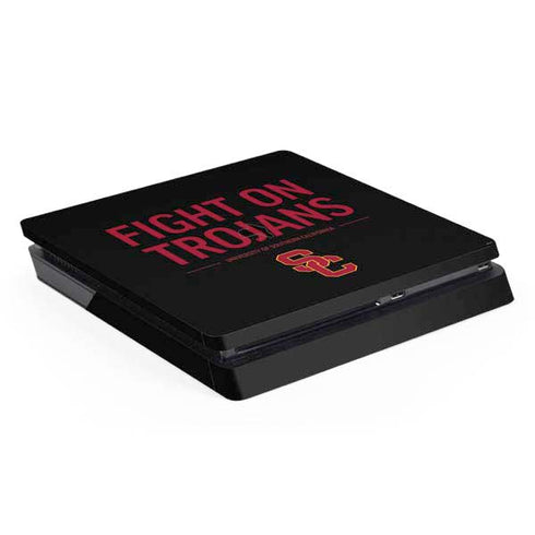 University of Southern California Fight On Trojans PS4 Slim Skin