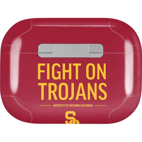 University of Southern California Fight On Trojans Red AirPods Pro 2nd Gen Skin