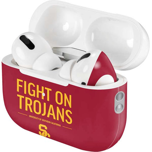 University of Southern California Fight On Trojans Red AirPods Pro 2nd Gen Skin