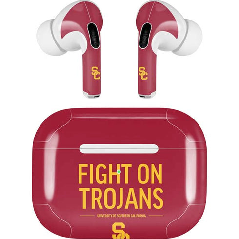 University of Southern California Fight On Trojans Red AirPods Pro 2nd Gen Skin