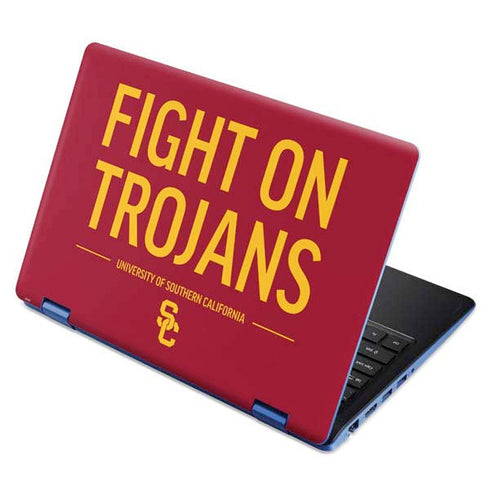 University of Southern California Fight On Trojans Red Aspire R11 11.6in Skin